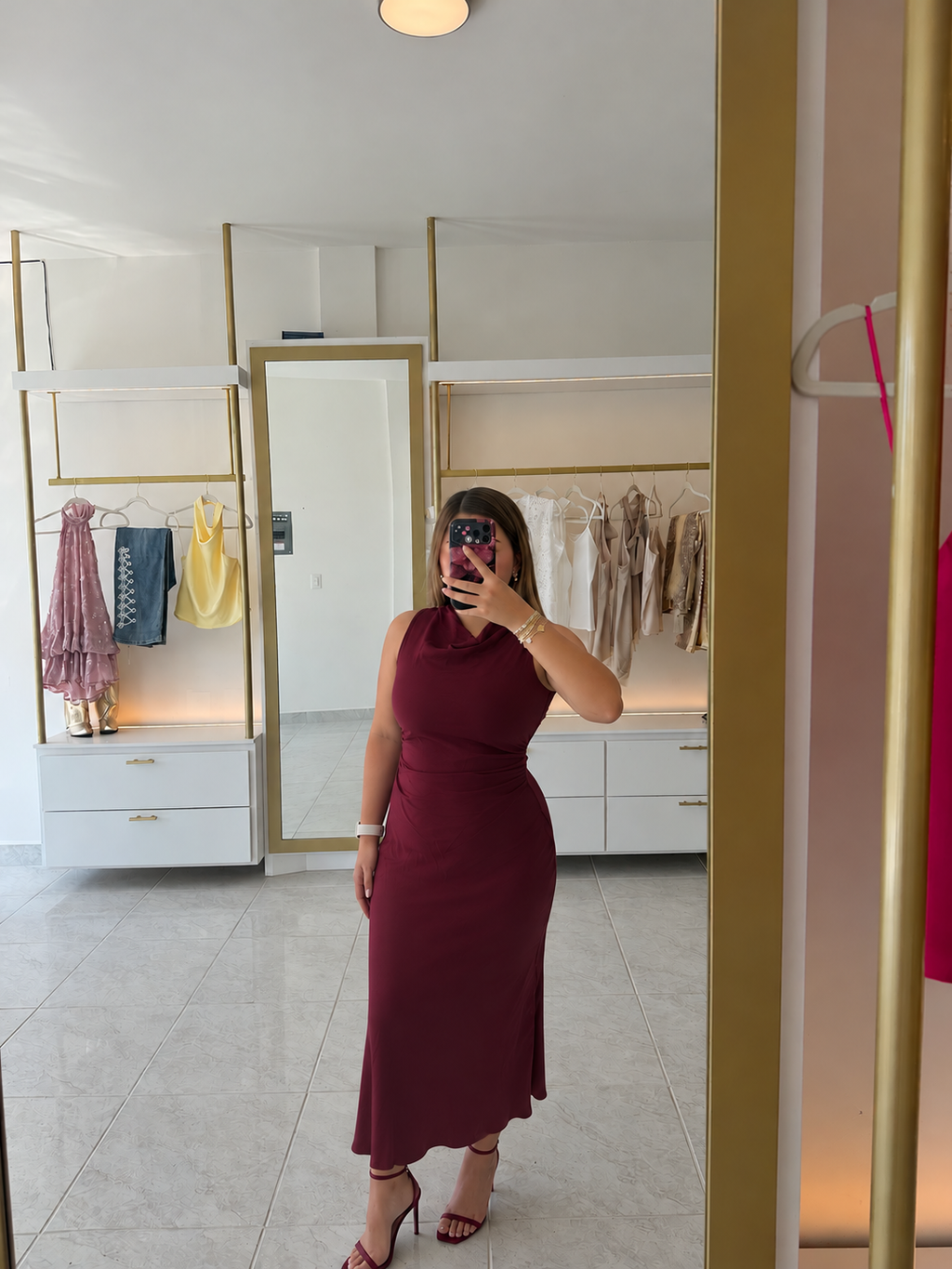 Vestido Burgundy