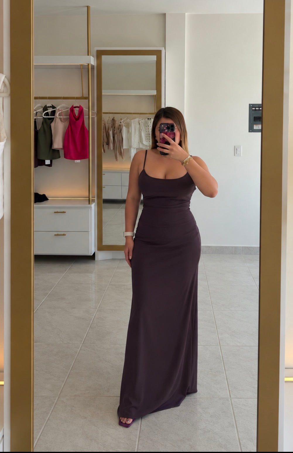 Vestido Morado