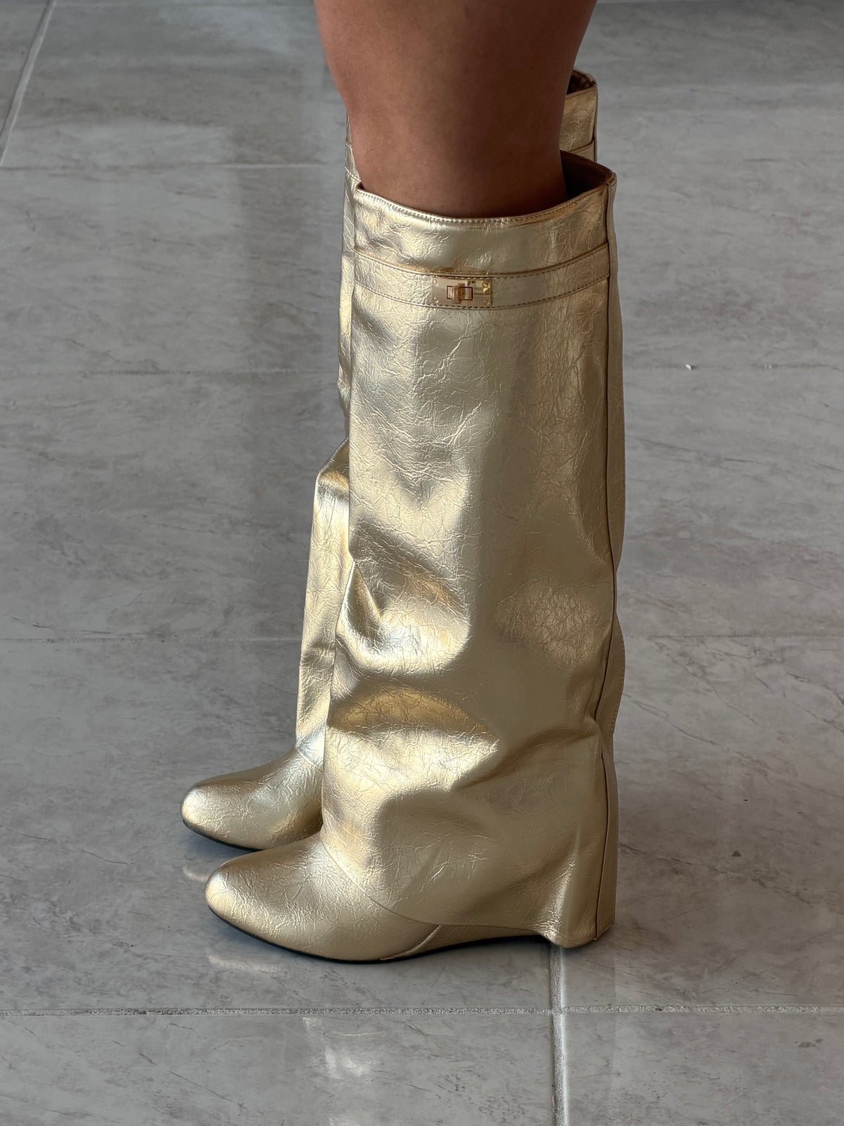 Botas doradas
