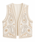 Chaleco Beige