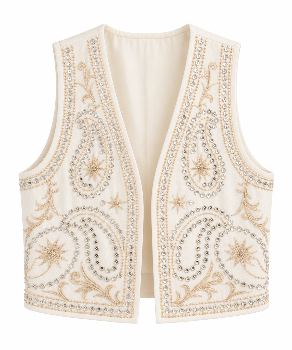 Chaleco Beige