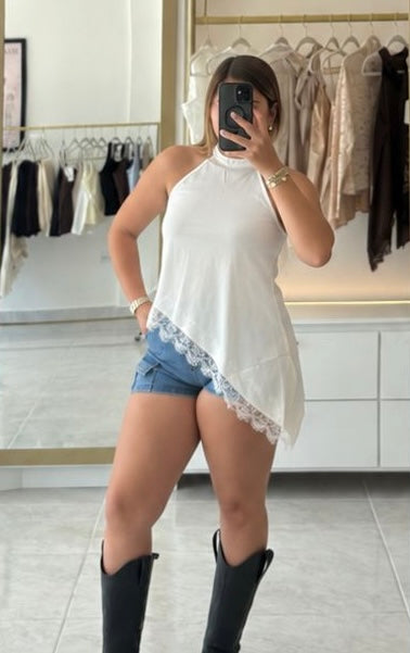 Blusa encaje